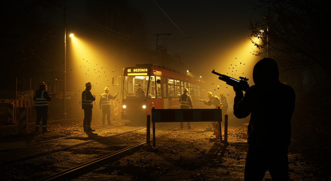 À Bezons, des tirs de carabine à plomb blessent deux ouvriers sur un chantier de tramway. Que s’est-il passé ? Découvrez les détails de cet incident troublant.