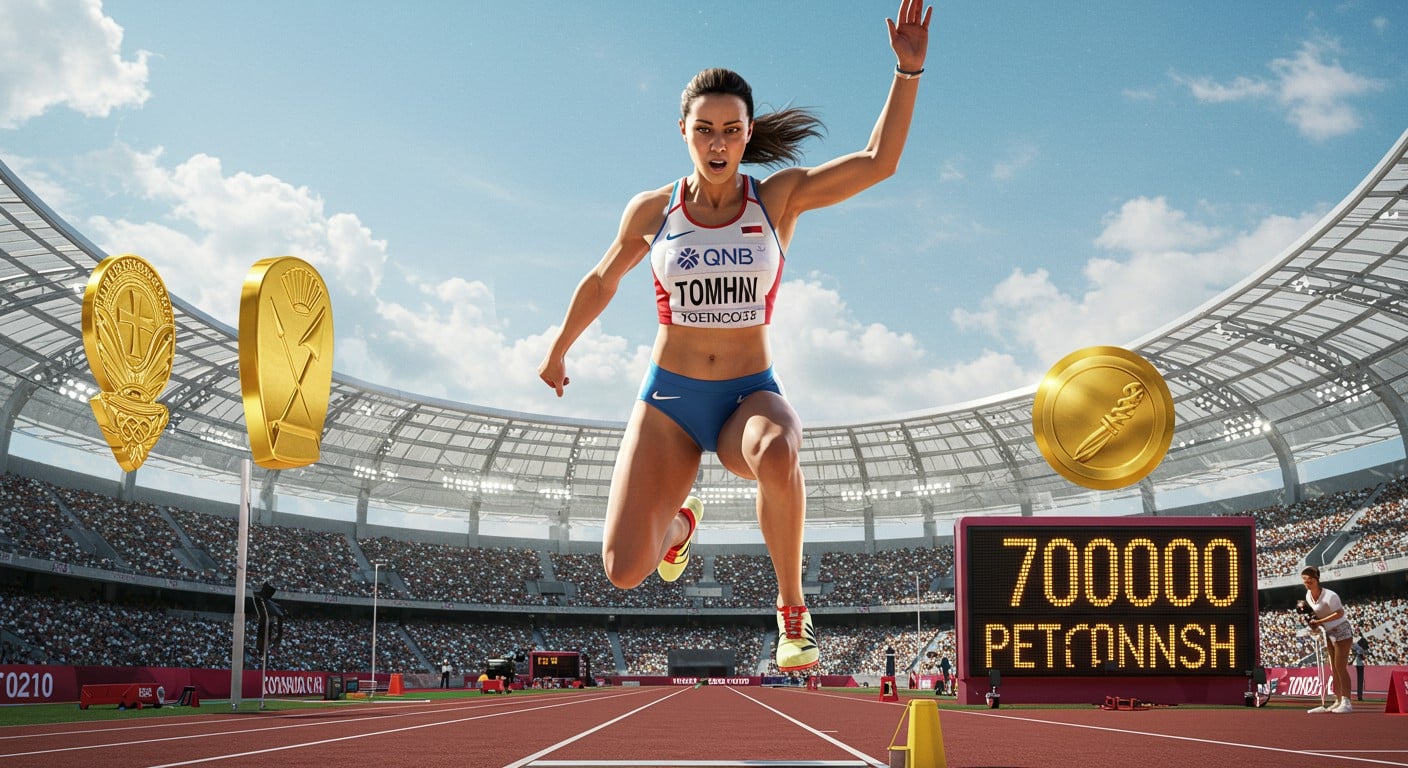 Nafissatou Thiam, triple championne olympique, vise le record d'Europe de l'heptathlon. Découvrez son parcours et ses défis avant les Mondiaux de Tokyo !