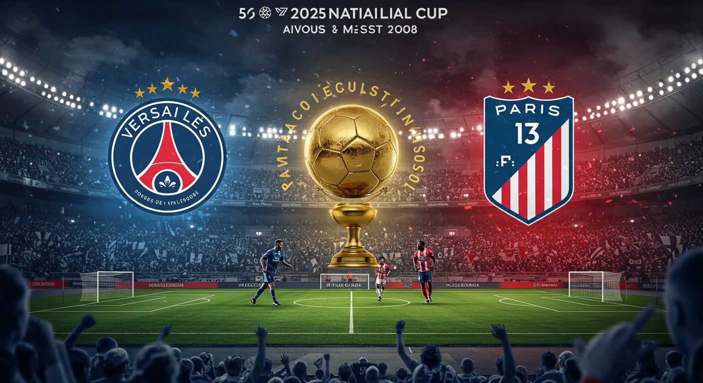 Découvrez Versailles, Paris 13 Atletico et Fleury avant la reprise du National 2025-2026. Objectifs, recrutements et défis : tout sur ces clubs franciliens !