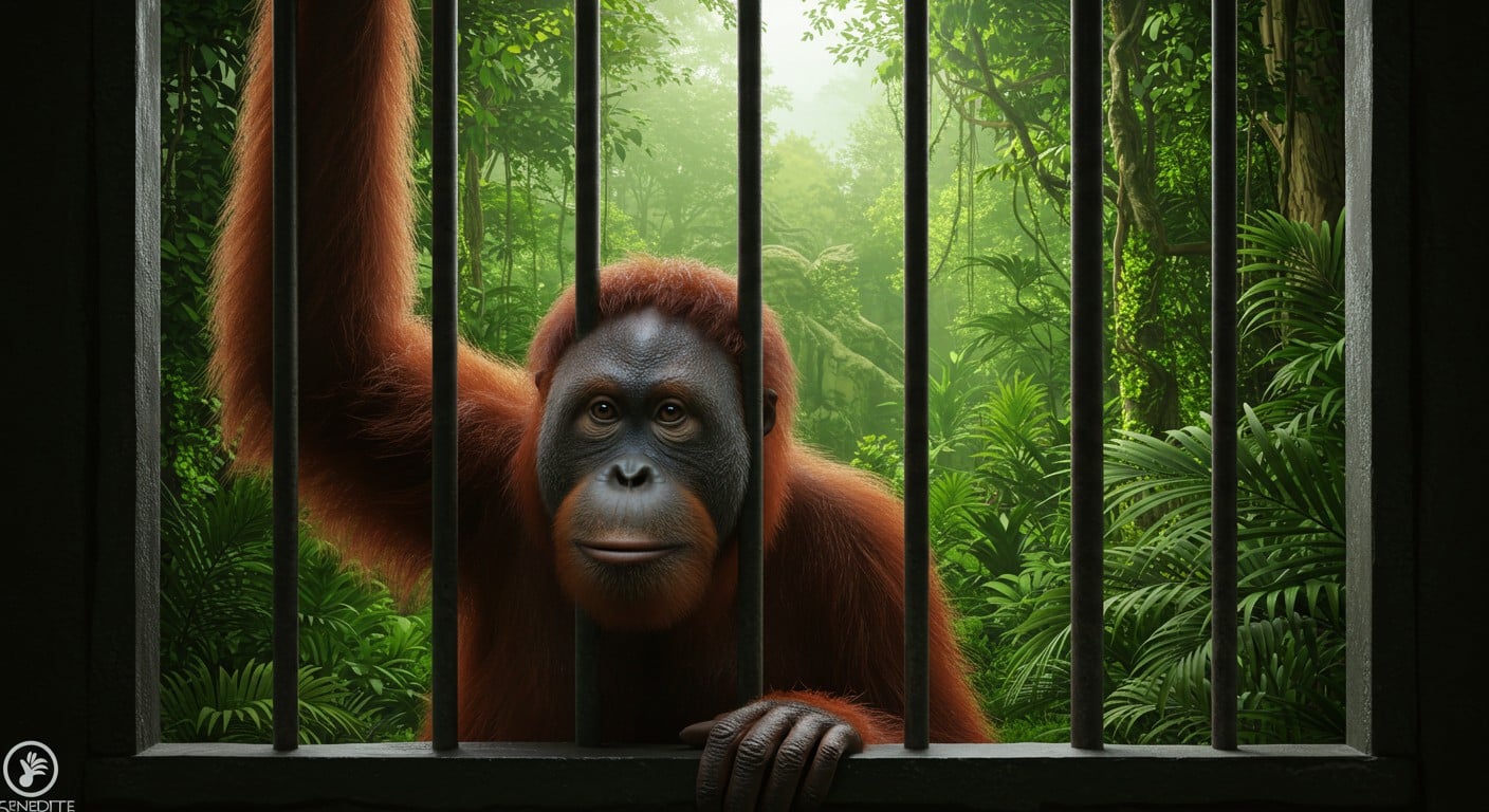 Nénette, orang-outan captive depuis 53 ans à Paris, au cœur d’une lutte pour sa liberté. Découvrez le combat pour les droits des animaux et leur avenir.