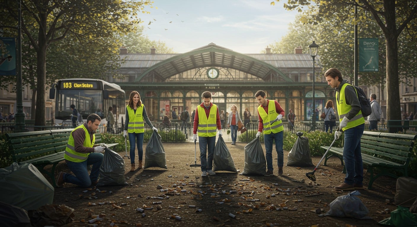 Le parc de Bercy à Paris se refait une beauté ! Découvrez les efforts pour nettoyer ce lieu emblématique et les enjeux du déménagement de la gare routière.