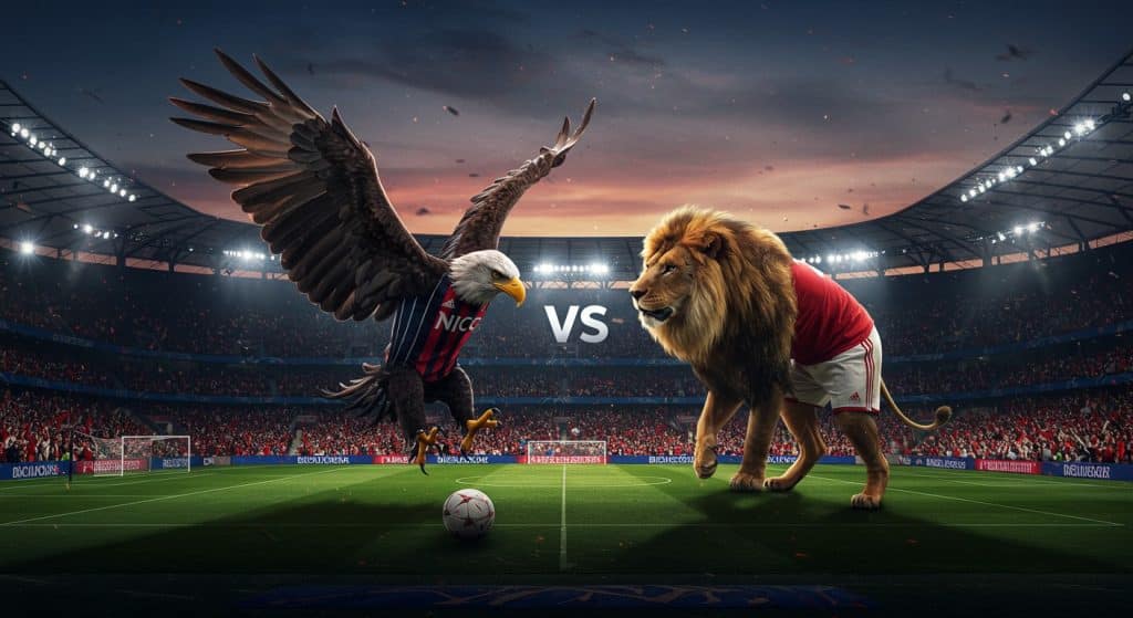 Nice-Benfica (0-2) : Les Aiglons Loin de la Ligue des Champions