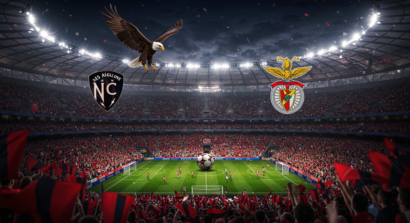 Nice s'incline 2-0 face à Benfica en C1. Quels défis pour le match retour ? Découvrez l'analyse et les enjeux pour les Aiglons.