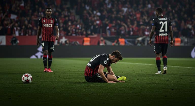 Nice Face à l’Hécatombe : Blessures et Défi en Ligue des Champions