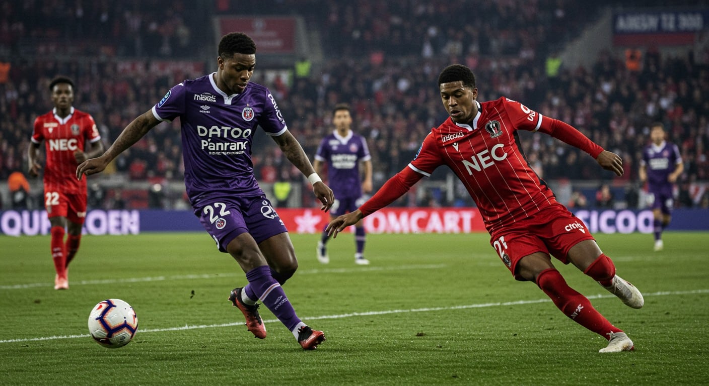 Toulouse s'impose à Nice (1-0) grâce à Sidibé. Découvrez les tops, flops et analyses du match de Ligue 1 dans cet article captivant !