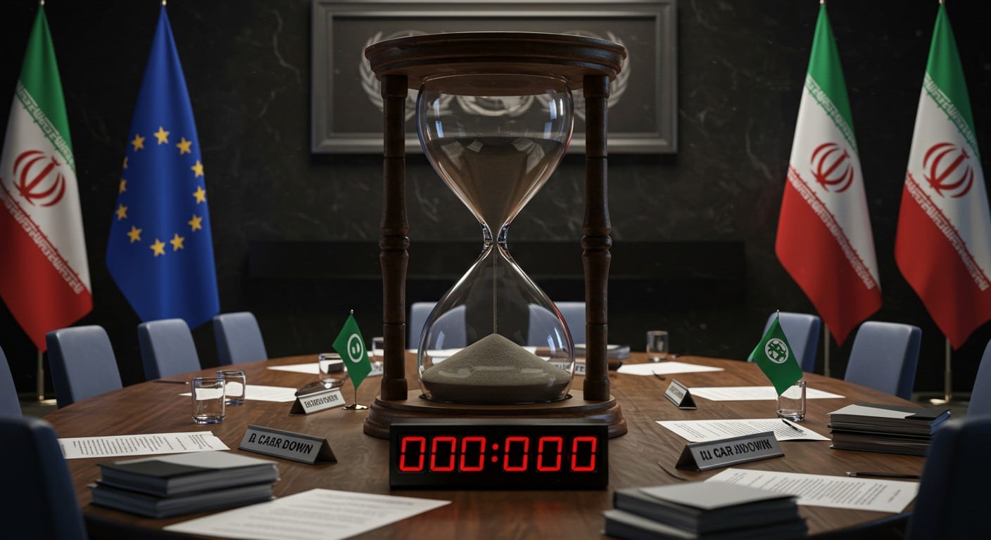 Le compte à rebours de 30 jours est lancé pour l'Iran face aux sanctions. Découvrez pourquoi l'Europe agit maintenant et ce que cela signifie.