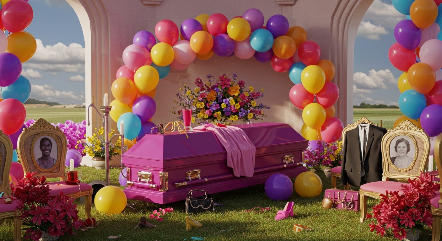Des cercueils fuchsia aux sex-toys, les obsèques se réinventent en célébrations uniques. Découvrez comment les funeral planners transforment les adieux.