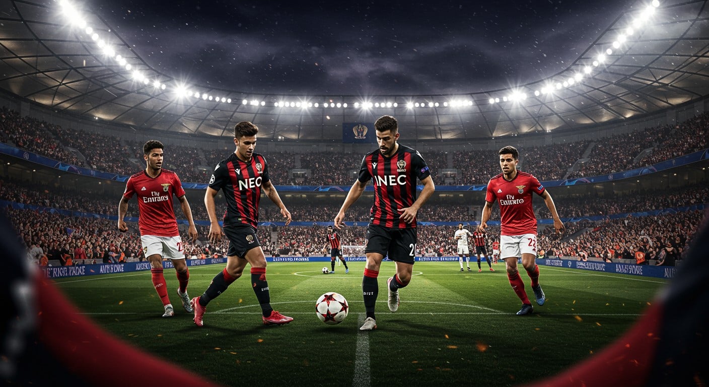 Nice défie Benfica en Ligue des champions. Un exploit est-il possible pour le Gym ? Découvrez les enjeux de ce duel européen crucial.