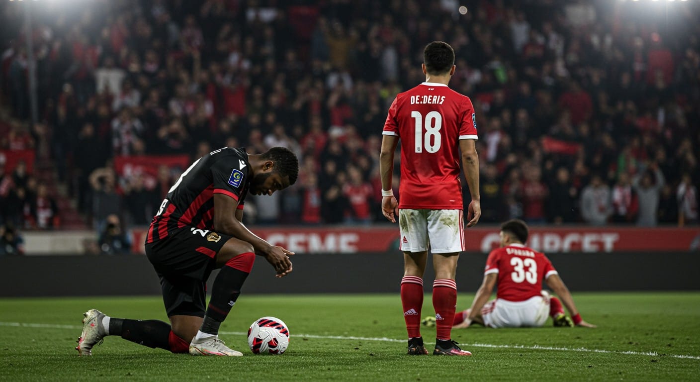 Nice s'incline 0-2 face à Benfica en Ligue des Champions. Analyse des performances, failles défensives et espoirs pour le retour. Lisez pour comprendre !