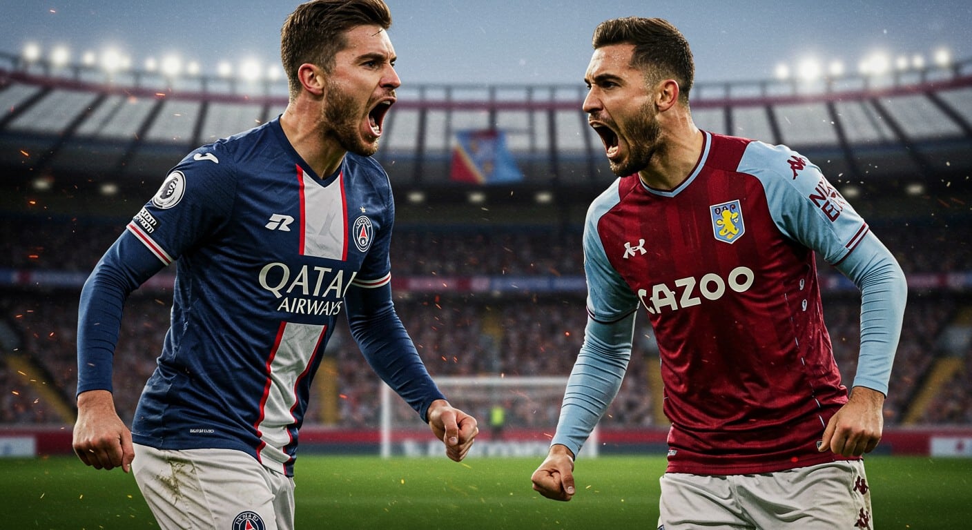 OM bat Aston Villa 3-1 dans un match tendu. Greenwood et Aubameyang brillent, mais une altercation marque les esprits. Découvrez les détails !