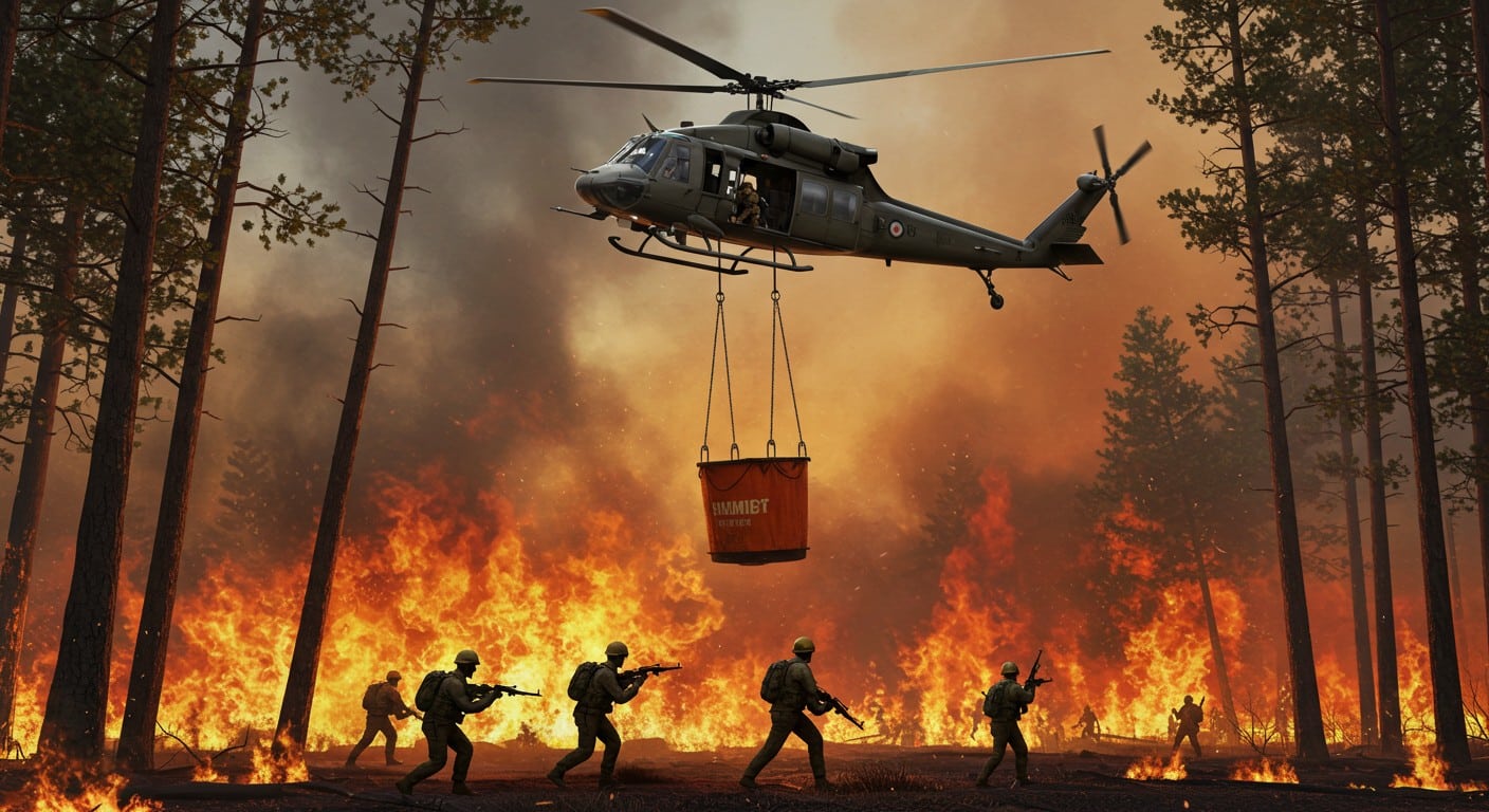 L’opération Héphaïstos mobilise l’armée pour lutter contre les incendies, comme dans l’Aude. Découvrez son rôle, ses moyens et son impact en 2025.