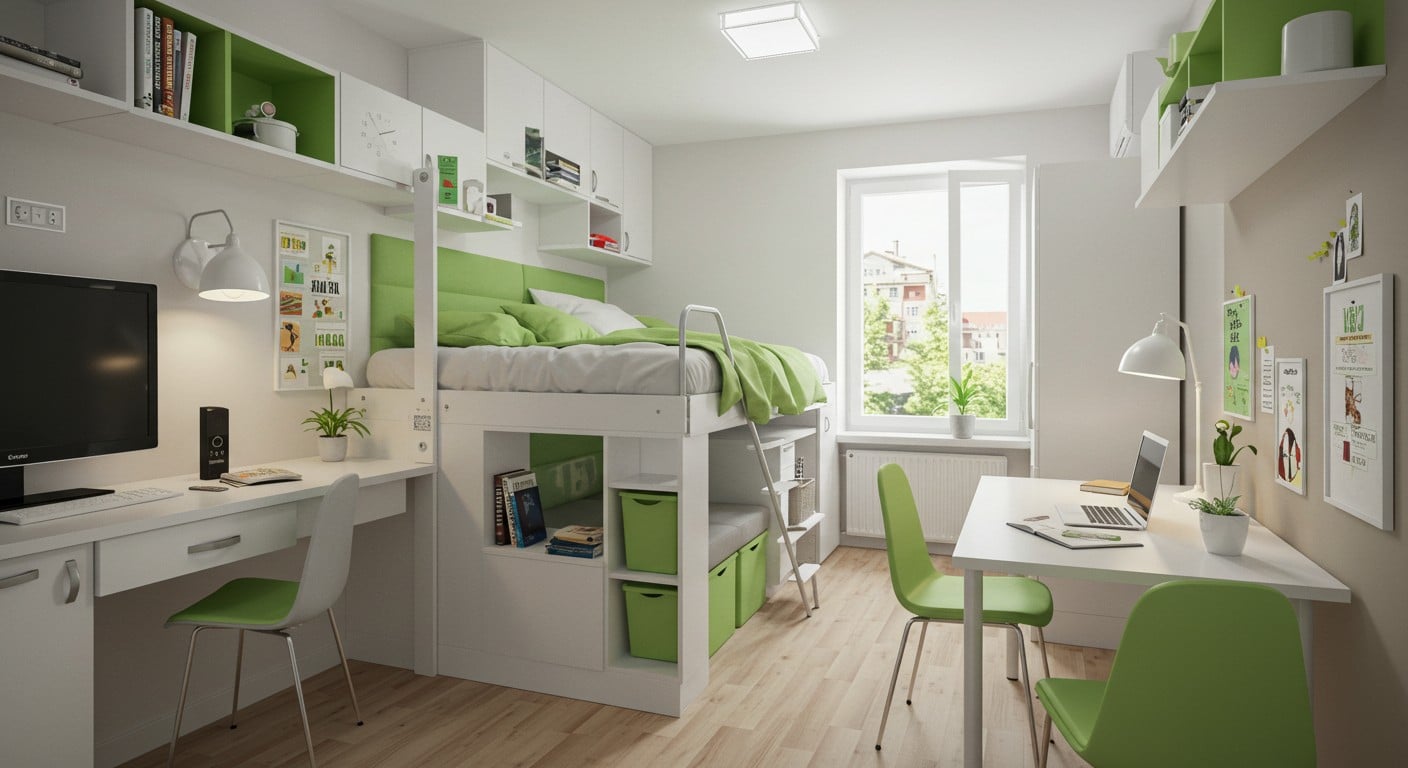 Aménagez votre studio avec style ! Découvrez des astuces pratiques pour maximiser l’espace, la lumière et le confort dans un petit logement étudiant.