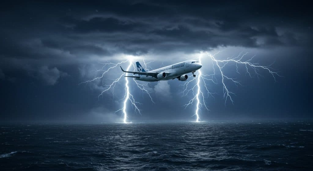 Orages en Corse : Un Vol Paris-Bastia Contraint de Faire Demi-Tour