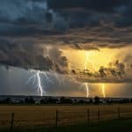 Orages Intenses : 12 Départements en Alerte Orange