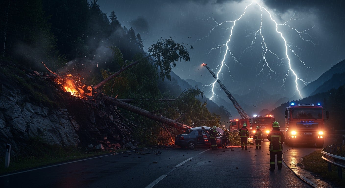 Orage tragique en Savoie : un jeune de 24 ans tué par un arbre. Découvrez les impacts des intempéries et les leçons à tirer. Lisez la suite !