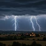 Orages Violents : 9 Départements en Alerte Orange Mercredi