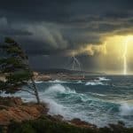Orages Violents En Corse : Vents Et Pluies Extrêmes