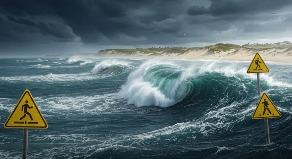Ouragan Erin : Vagues Géantes sur la Côte Atlantique