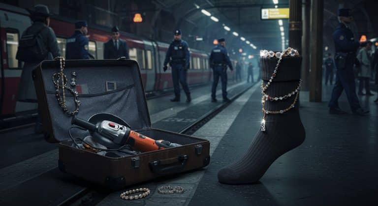 Paris : 10M€ de Bijoux Cachés dans un Slip à la Gare