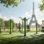 Paris : Les Parcs Deviennent des Salles de Sport Gratuites