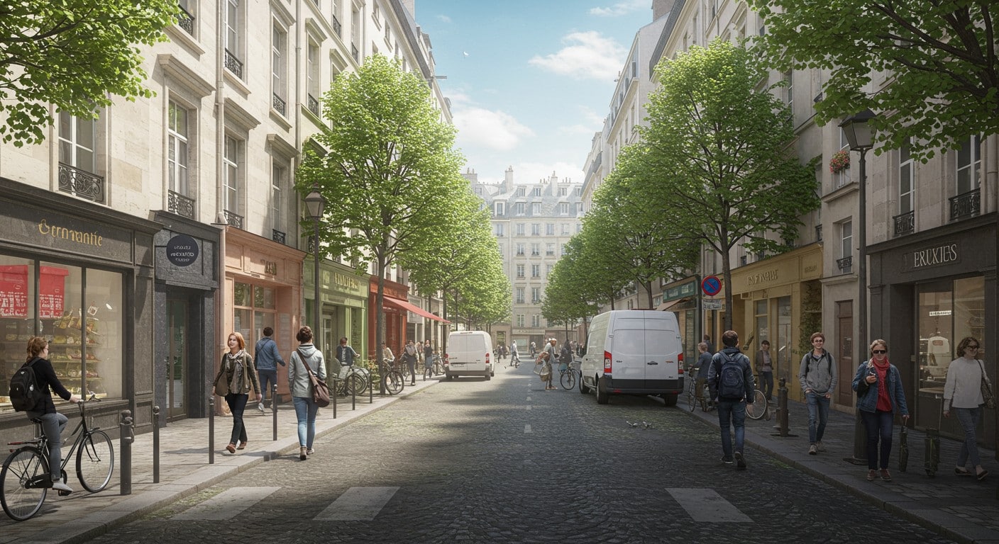 Le Marais à Paris se transforme : moins de voitures, plus de vélos et de piétons. Découvrez comment la circulation chute et ce que ça change pour les habitants !