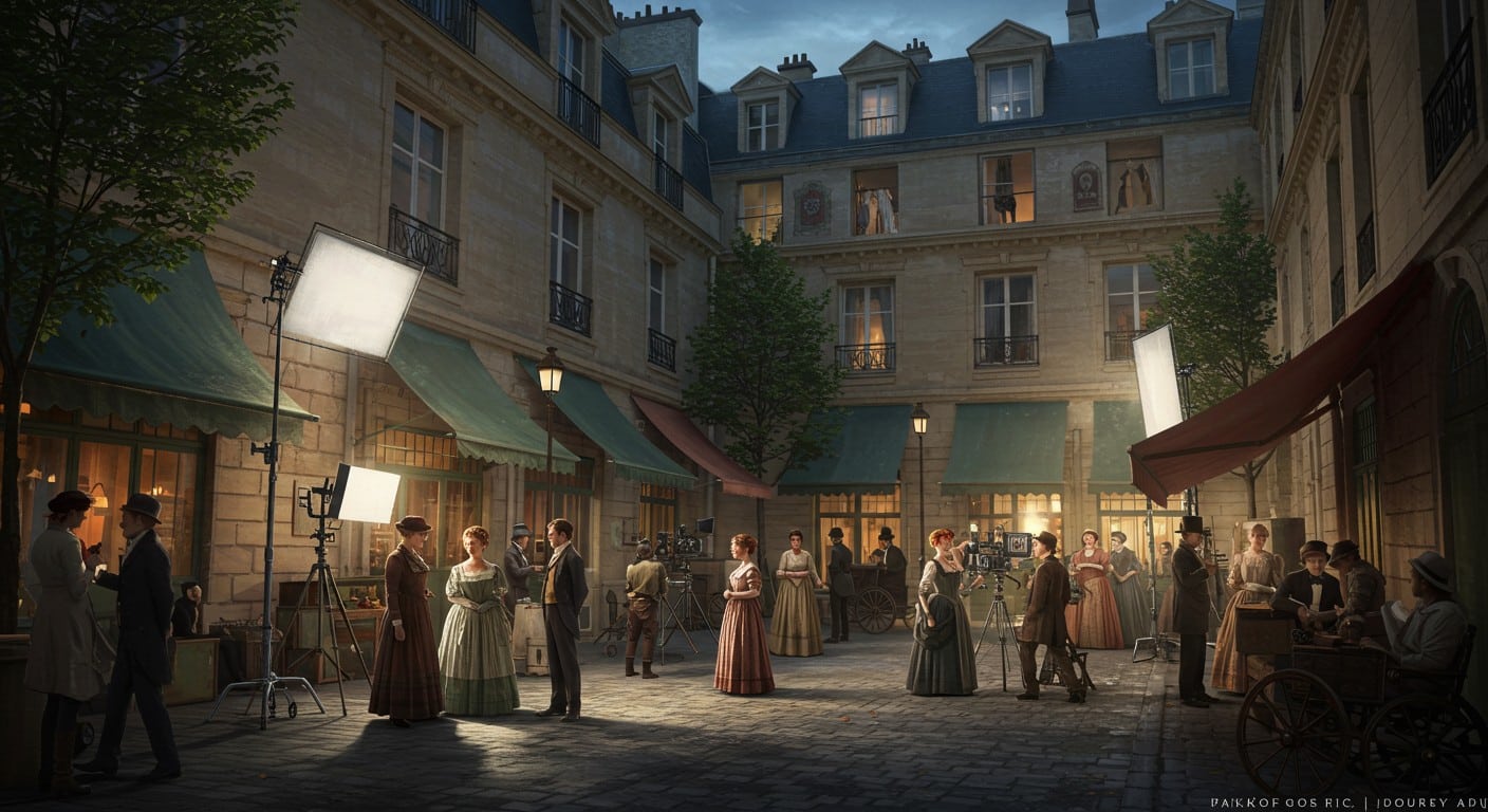 Le cinéma envahit les appartements parisiens ! Découvrez comment les tournages transforment la vie des habitants, entre magie et contraintes.
