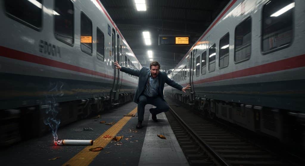 Passager Accroché à un Train : Récit d’un Miracle Ferroviaire