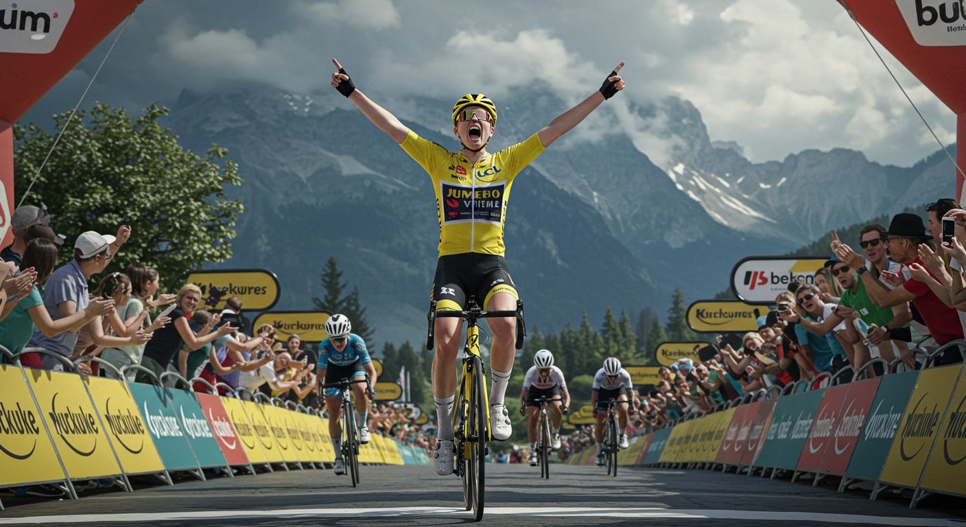 Pauline Ferrand-Prévot triomphe au Tour de France Femmes 2025, un exploit historique. Découvrez son parcours et l’impact de sa victoire sur le cyclisme français.