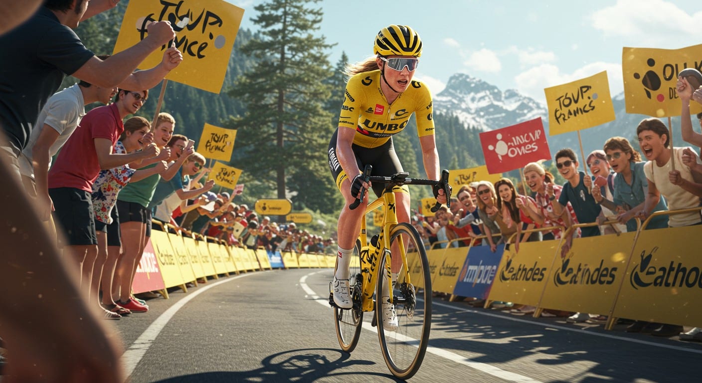 Pauline Ferrand-Prévot triomphe au Tour de France Femmes 2025, conquérant les cœurs avec son charisme et sa victoire légendaire. Découvrez son parcours !