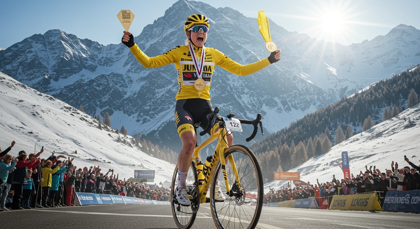 Pauline Ferrand-Prévot, championne olympique de VTT, remporte le Tour de France femmes 2025 à Châtel. Découvrez son parcours inspirant et sa stratégie gagnante.