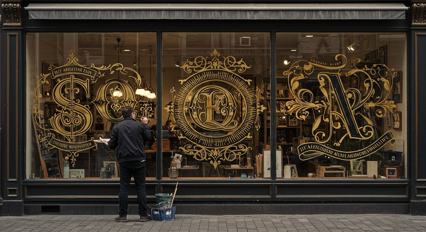 Perrine Bois ravive l’art oublié de la peinture en lettres sur les façades commerciales, alliant tradition et modernité. Découvrez son parcours unique !
