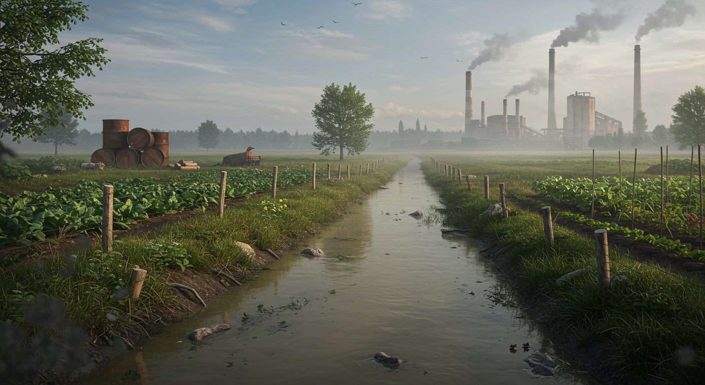 Pollution aux PFAS dans l’Oise : l’usine ferme, mais les polluants éternels menacent rivières et jardins. Découvrez l’impact durable et les solutions possibles.