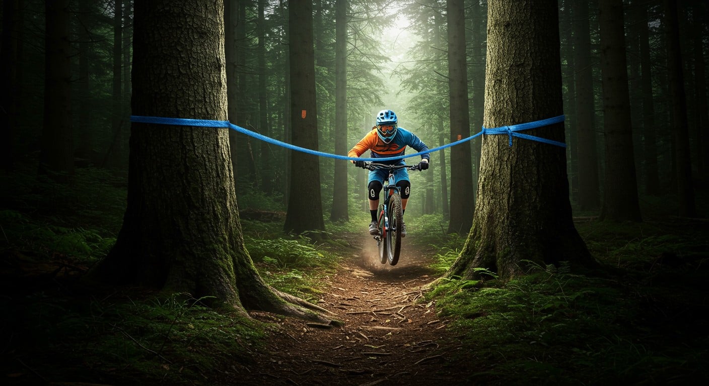 Un vététiste échappe à la mort après un piège tendu sur un sentier. Découvrez les dangers des actes malveillants en VTT et comment y faire face.