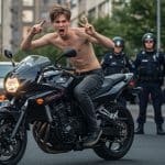 Poissy : Refus d’Obtempérer à Moto, Provocation en Prime