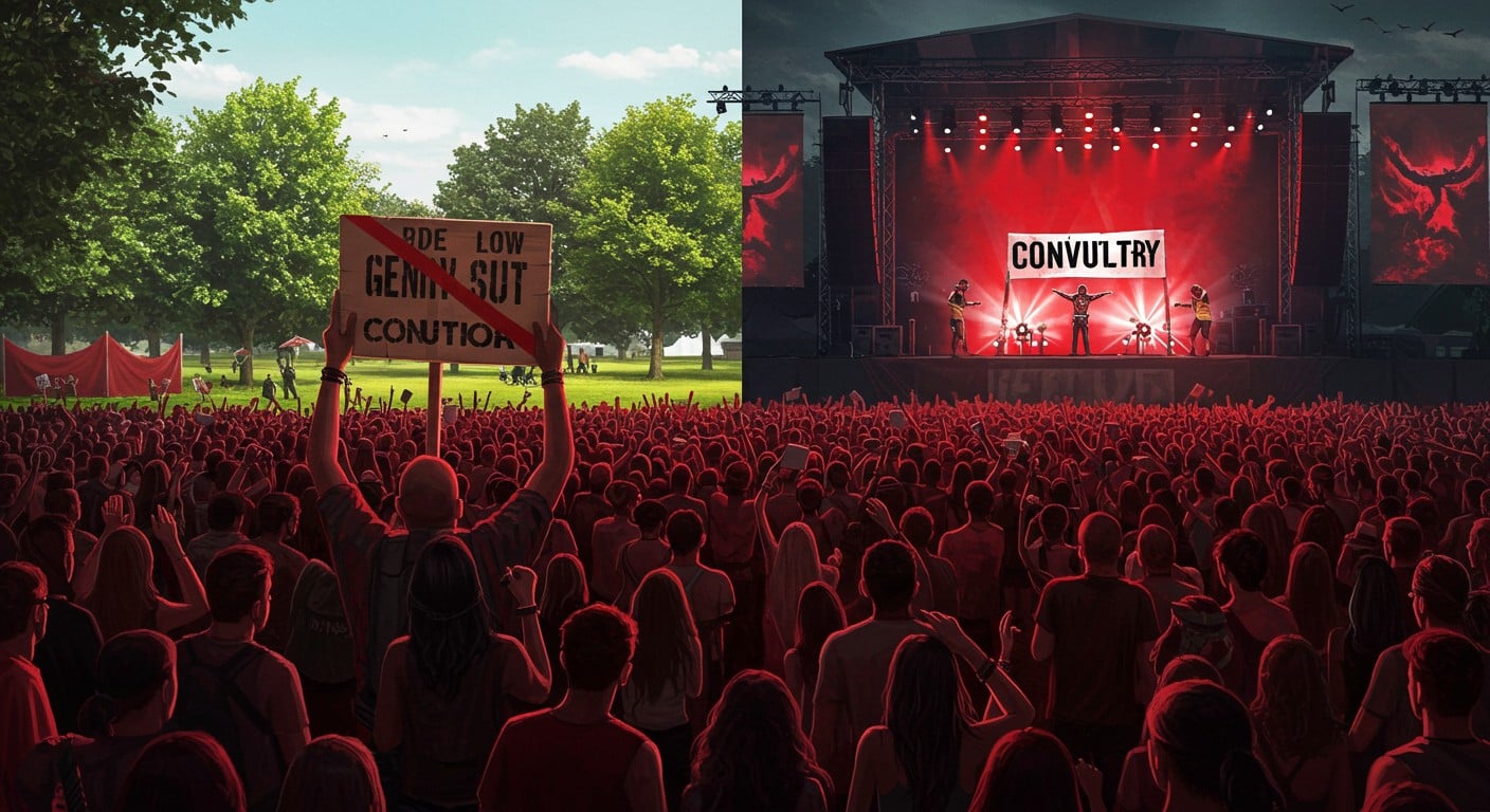 Polémique à Rock en Seine 2025 : le groupe Kneecap accusé de soutien au terrorisme. Subventions annulées, débats enflammés. Que se passe-t-il ?