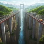 Pont le Plus Haut du Monde : Une Montagne Coupée en Deux