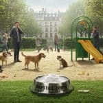 Poudre Blanche à Paris : Mystère dans un Parc Canin
