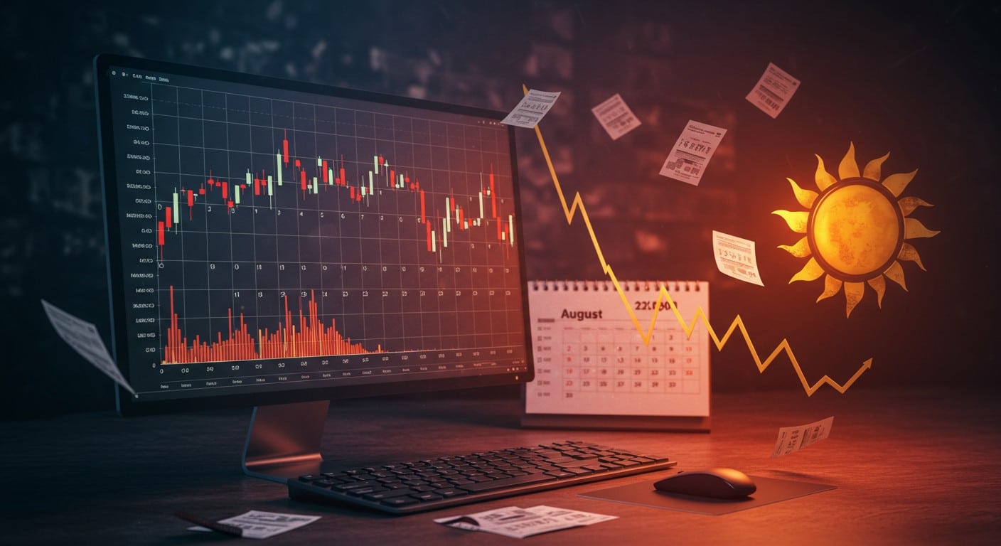 Août, le pire mois pour la bourse ? Découvrez pourquoi l'été peut être fatal pour vos investissements et comment naviguer cette période risquée.