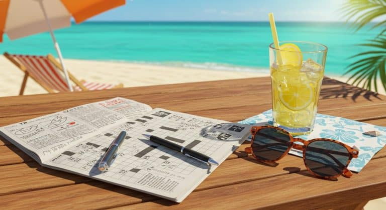 Pourquoi les Mots Fléchés Fascinent en Vacances