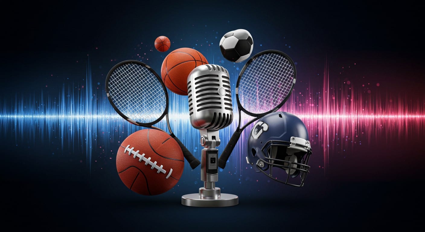 Les sportifs se tournent vers les podcasts pour s’exprimer librement, contourner les médias et booster leur image. Découvrez pourquoi ce format explose !