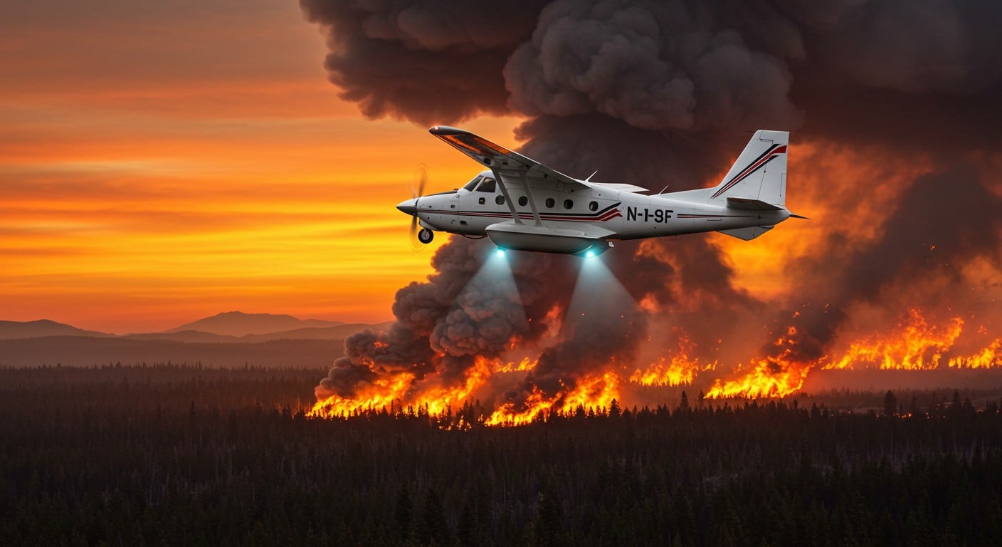 Découvrez pourquoi des météorologues survolent les incendies pour analyser fumées et propagation. Une technologie au service de l’environnement !