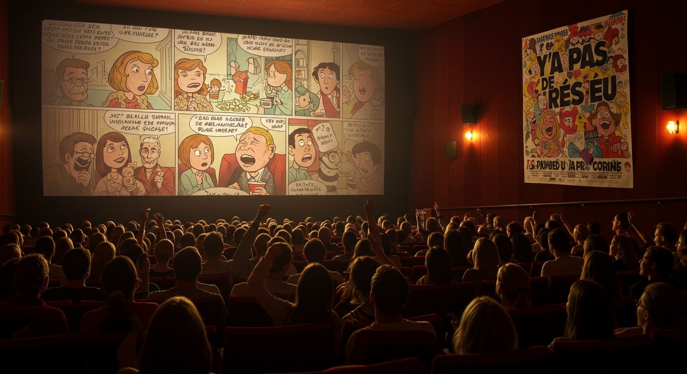 La comédie Y’a Pas de Réseau domine l’été 2025 face aux blockbusters. Découvrez pourquoi ce film français cartonne et sauve l’honneur national !