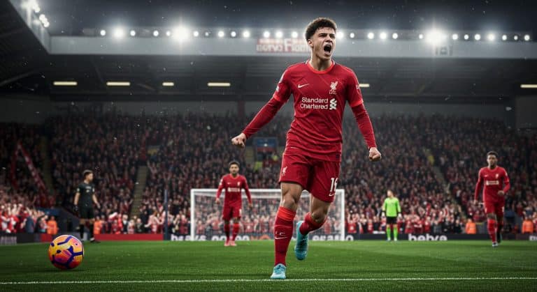 Premier But d’Hugo Ekitike : Liverpool Brille au Community Shield