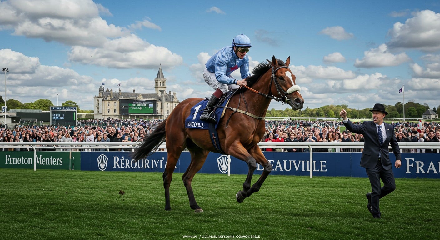 Découvrez le triomphe de Diego Velasquez au Prix Jacques Le Marois 2025, une course mémorable marquée par un duo jockey-entraîneur explosif. Lisez la suite !