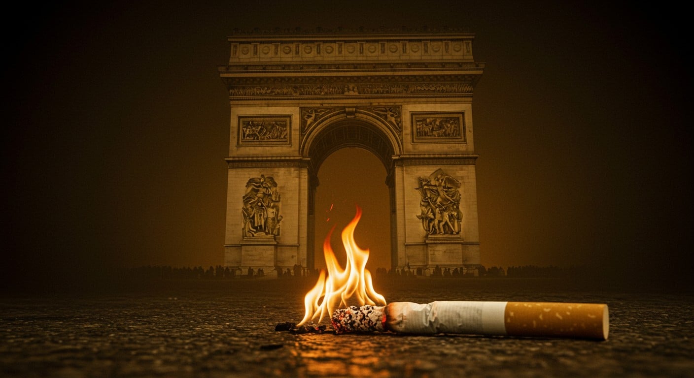 Un homme a allumé une cigarette sur la tombe du Soldat inconnu à Paris. Interpellé, il risque prison et amende. Découvrez les détails de cette affaire choquante.