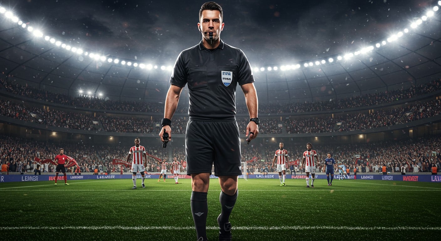 Un arbitre remplaçant au physique impressionnant vole la vedette lors de PSG-Angers. Découvrez son entrée remarquée et son impact sur le match !