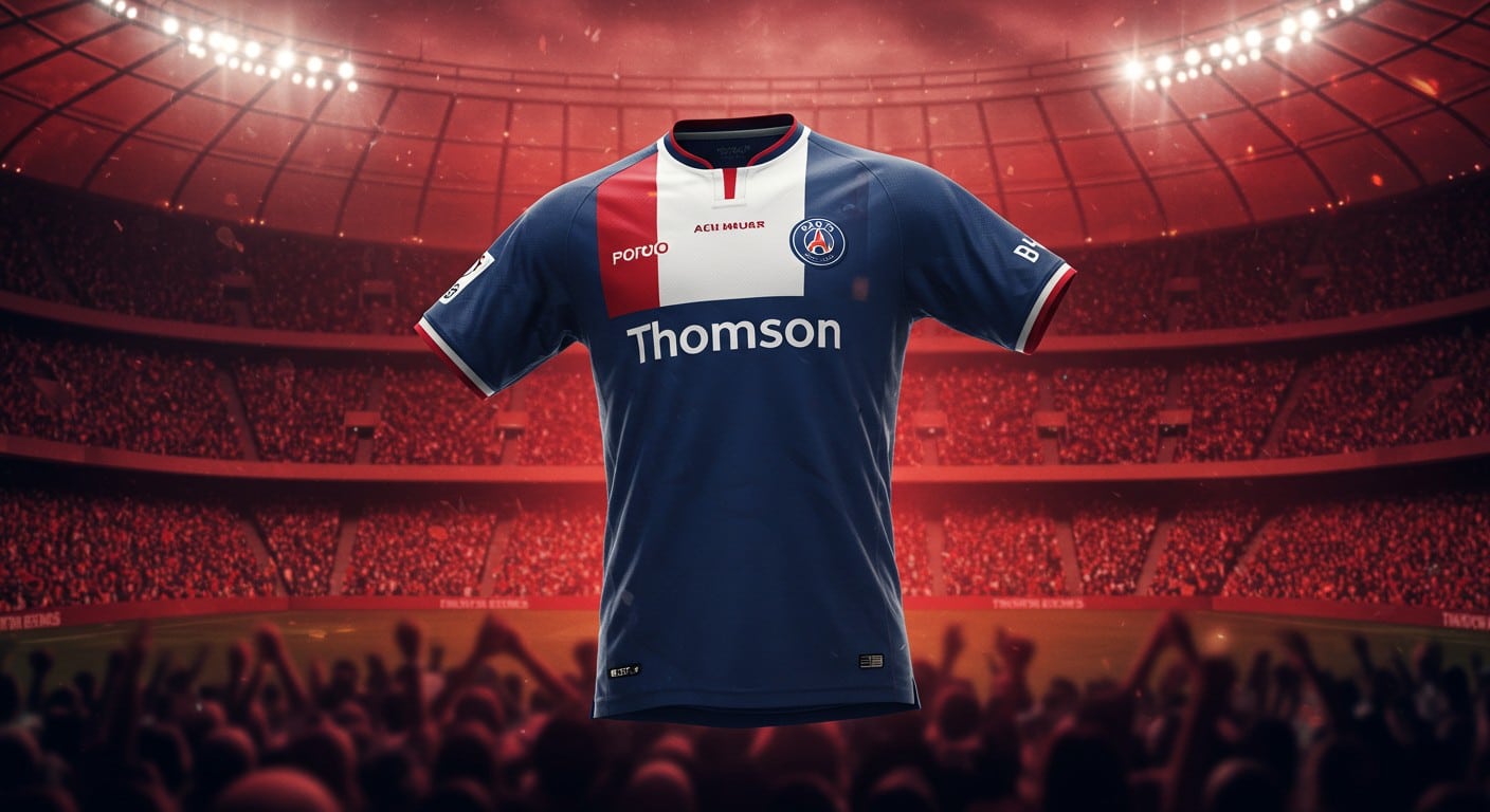 Le PSG remet en vente son maillot culte 2004-2005 avec Pauleta et Ronaldinho en ambassadeurs. Découvrez cette opération nostalgie à 99,99€ !