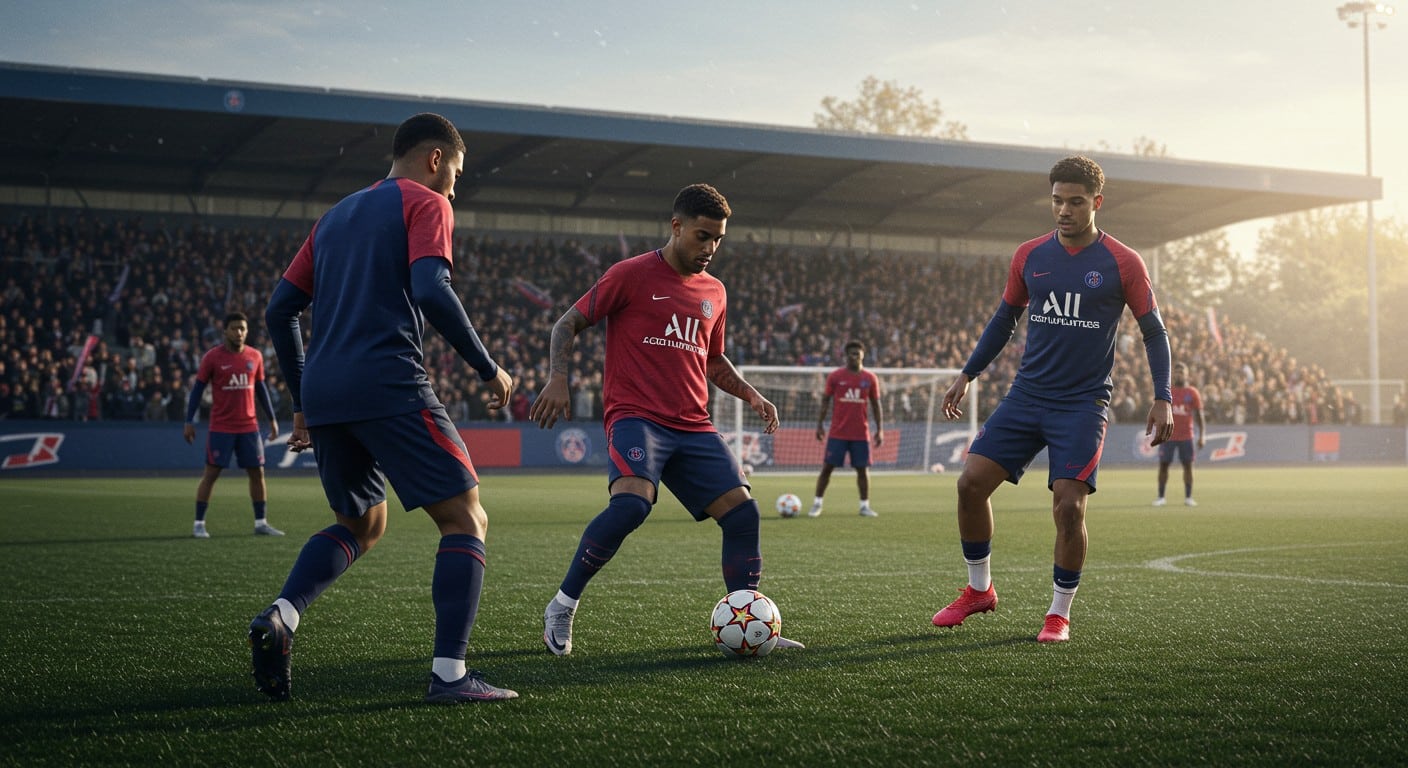 Le PSG reprend l'entraînement pour la saison 2025-2026, visant la Supercoupe d’Europe et la Ligue 1. Découvrez les défis et ambitions des Parisiens !