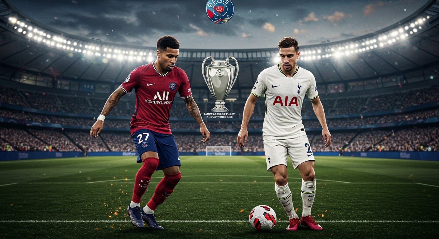 PSG affronte Tottenham en Supercoupe d’Europe. Les Parisiens, moins préparés physiquement, peuvent-ils rivaliser ? Découvrez l’analyse du match.