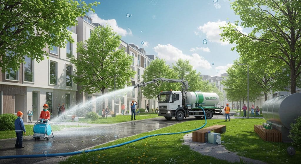 Puteaux : Recycler l’Eau pour Nettoyer et Économiser